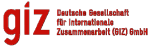 GIZ logo with bold red lowercase letters spelling 'giz,' representing the Deutsche Gesellschaft für Internationale Zusammenarbeit (GIZ), Germany's international development agency
